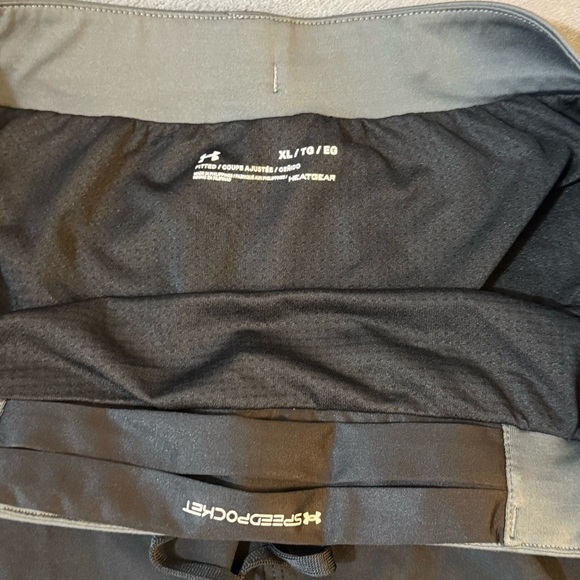 Under Armour Black and Gray Athletic Shorts Lightweight Comfort

#1056 - Picture 7 of 10